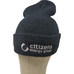 Citizens Energy Group US Department of Defense 100% Wool Hat Watch Cap Beanie